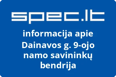 Dainavos g. 9ojo namo savininkų bendrija