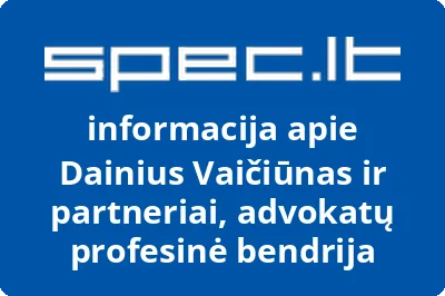 Dainius Vaičiūnas ir partneriai, advokatų profesinė bendrija