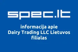 Dairy Trading LLC Lietuvos filialas | spec.lt