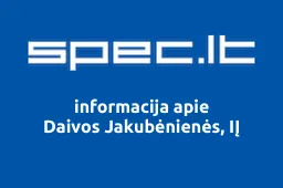Daivos Jakubėnienės, IĮ | spec.lt