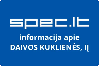DAIVOS KUKLIENĖS, IĮ