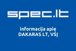 DAKARAS LT, VŠĮ | spec.lt
