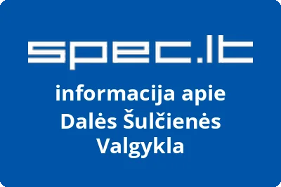 Dalės Šulčienės valgykla