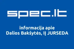Dalios Bakšytės, IĮ JURSEDA | spec.lt
