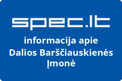 Dalios Barščiauskienės Įmonė