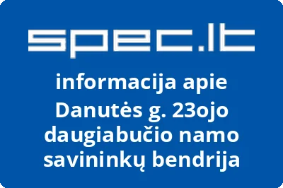 Danutės g. 23ojo daugiabučio namo savininkų bendrija