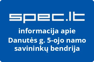 Danutės g. 5ojo namo savininkų bendrija