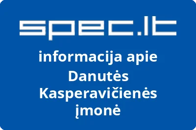 Danutės Kasperavičienės įmonė