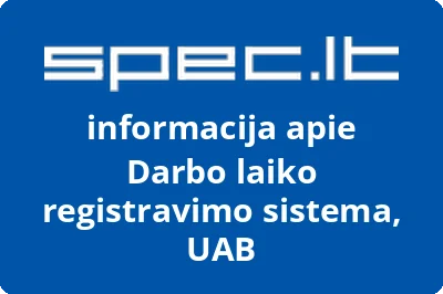 Darbo laiko registravimo sistema, UAB