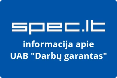 Darbų garantas, UAB