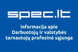 Darbuotojų ir valstybės tarnautojų profesinė sąjunga iliustracija