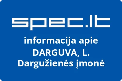DARGUVA, L. Dargužienės įmonė