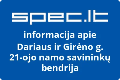 Dariaus ir Girėno g. 21-ojo namo savininkų bendrija