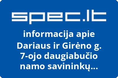Dariaus ir Girėno g. 7-ojo daugiabučio namo savininkų bendrija