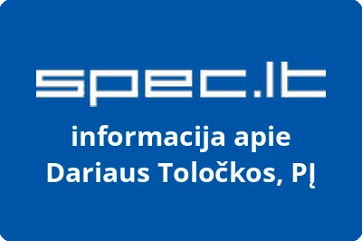 Dariaus Toločkos, PĮ | spec.lt