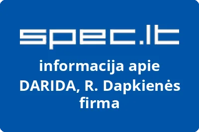 R. Dapkienės firma Darida