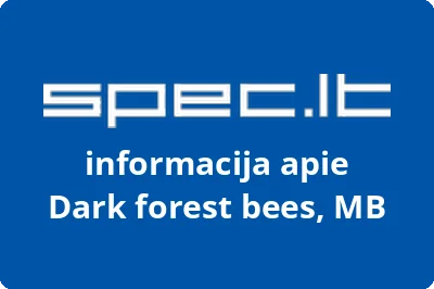 Dark forest bees, MB