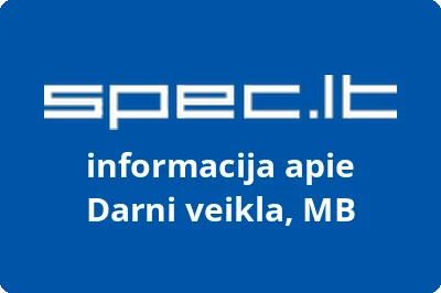 Darni veikla, MB | spec.lt