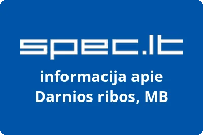 Darnios ribos, MB