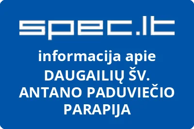 DAUGAILIŲ ŠV. ANTANO PADUVIEČIO PARAPIJA