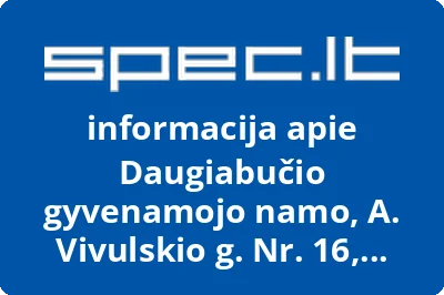 Daugiabučio gyvenamojo namo, A. Vivulskio g. Nr. 16, Vilnius, savininkų bendrija