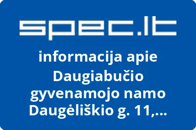 Daugiabučio gyvenamojo namo Daugėliškio g. 11, Vilniuje savininkų bendrija