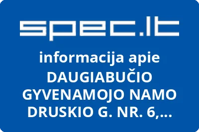 DAUGIABUČIO GYVENAMOJO NAMO DRUSKIO G. NR. 6, VILNIUS SAVININKŲ BENDRIJA