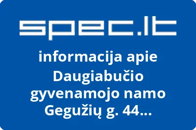 Daugiabučio gyvenamojo namo Gegužių g. 44 savininkų bendrija