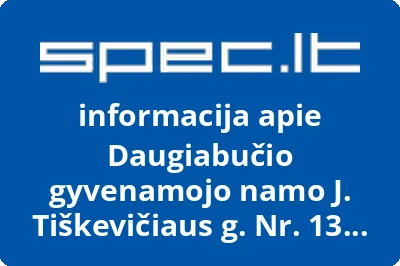 Daugiabučio gyvenamojo namo J. Tiškevičiaus g. Nr. 13 savininkų bendrija