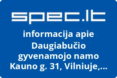 Daugiabučio gyvenamojo namo Kauno g. 31, Vilniuje, savininkų bendrija