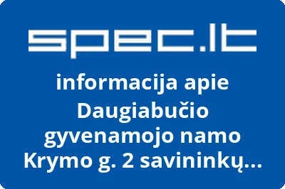 Daugiabučio gyvenamojo namo Krymo g. 2 savininkų bendrija