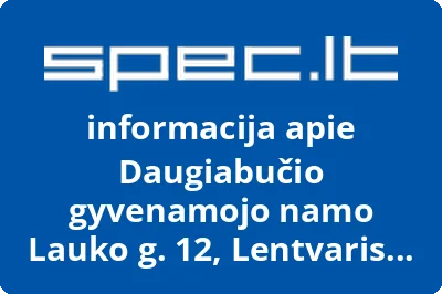 Daugiabučio gyvenamojo namo Lauko g. 12, Lentvaris savininkų bendrija