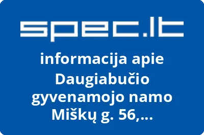 Daugiabučio gyvenamojo namo Miškų g. 56, Ukmergėje savininkų bendrija