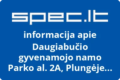 Daugiabučio gyvenamojo namo Parko al. 2A, Plungėje savininkų bendrija