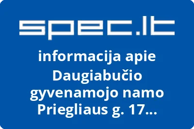 Daugiabučio gyvenamojo namo Priegliaus g. 17 savininkų bendrija