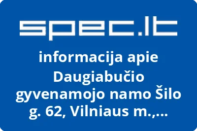 Daugiabučio gyvenamojo namo Šilo g. 62, Vilniaus m., savininkų bendrija