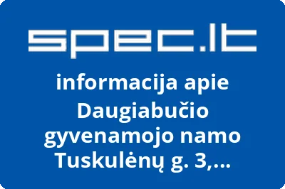 Daugiabučio gyvenamojo namo Tuskulėnų g. 3, Vilniuje savininkų bendrija