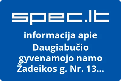 Daugiabučio gyvenamojo namo Žadeikos g. Nr. 13 savininkų bendrija