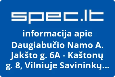 Daugiabučio namo A. Jakšto g. 6A Kaštonų g. 8, Vilniuje savininkų bendrija