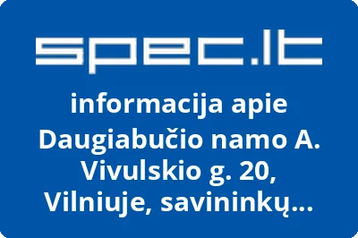 Daugiabučio namo A. Vivulskio g. 20, Vilniuje, savininkų bendrija
