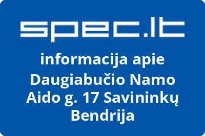 Daugiabučio namo Aido g. 17 savininkų bendrija