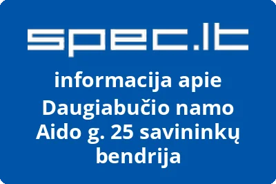 Daugiabučio namo Aido g. 25 savininkų bendrija