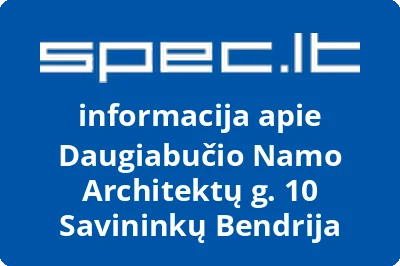 Daugiabučio Namo Architektų g. 10 Savininkų Bendrija