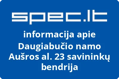 Daugiabučio namo Aušros al. 23 savininkų bendrija | spec.lt