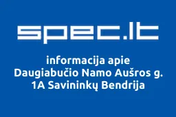 Daugiabučio Namo Aušros g. 1A Savininkų Bendrija | spec.lt