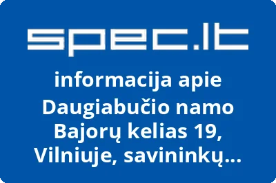 Daugiabučio namo Bajorų kelias 19, Vilniuje, savininkų bendrija