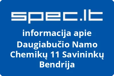 Daugiabučio namo Chemikų 11 savininkų bendrija