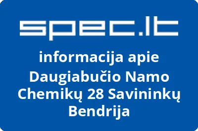 Daugiabučio Namo Chemikų 28 Savininkų Bendrija