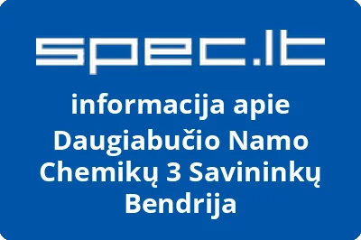 Daugiabučio Namo Chemikų 3 Savininkų Bendrija