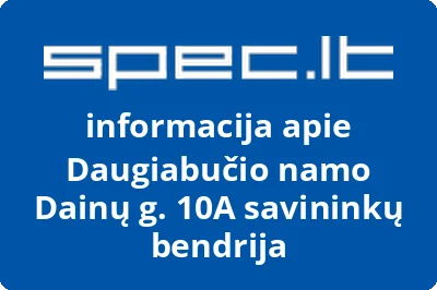 Daugiabučio namo Dainų g. 10A savininkų bendrija